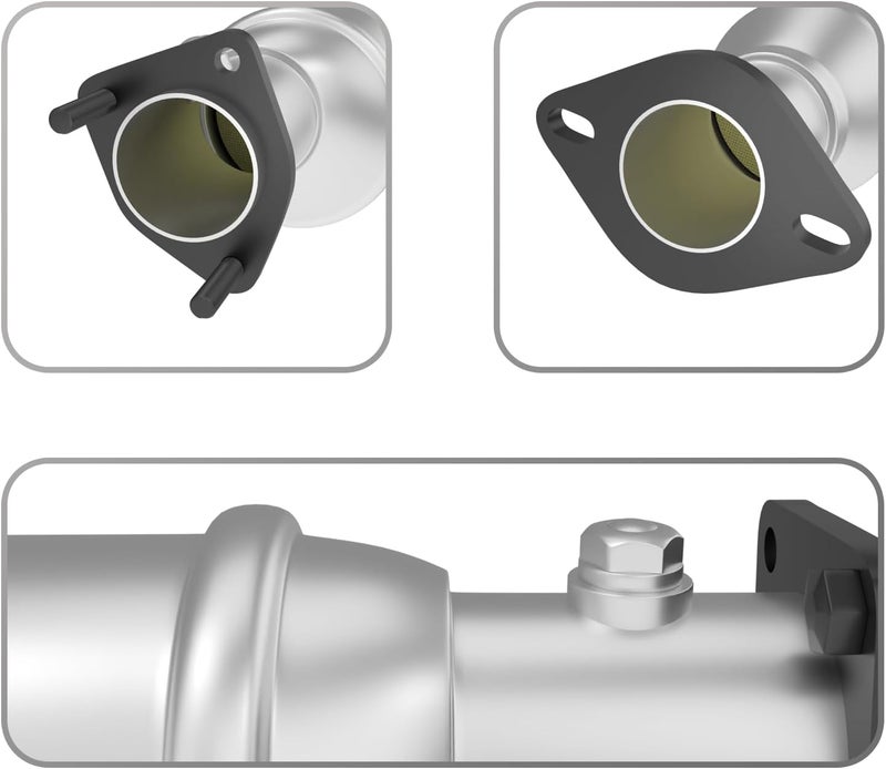 CIRconvert Front Right Catalytic Converter Compatible with 2005-2018 Nissan Frontier, 2012-2017 Nissan NV1500/NV2500/NV3500 4.0L V6 Passenger Side Catalytic Convertor (EPA Compliant) - Image 4